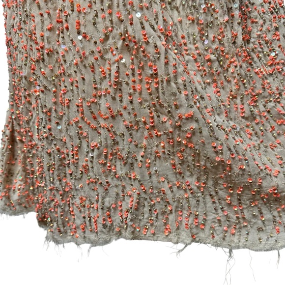 All Saints Hand Embellished Sequined Dress 4 - Picture 13 of 16